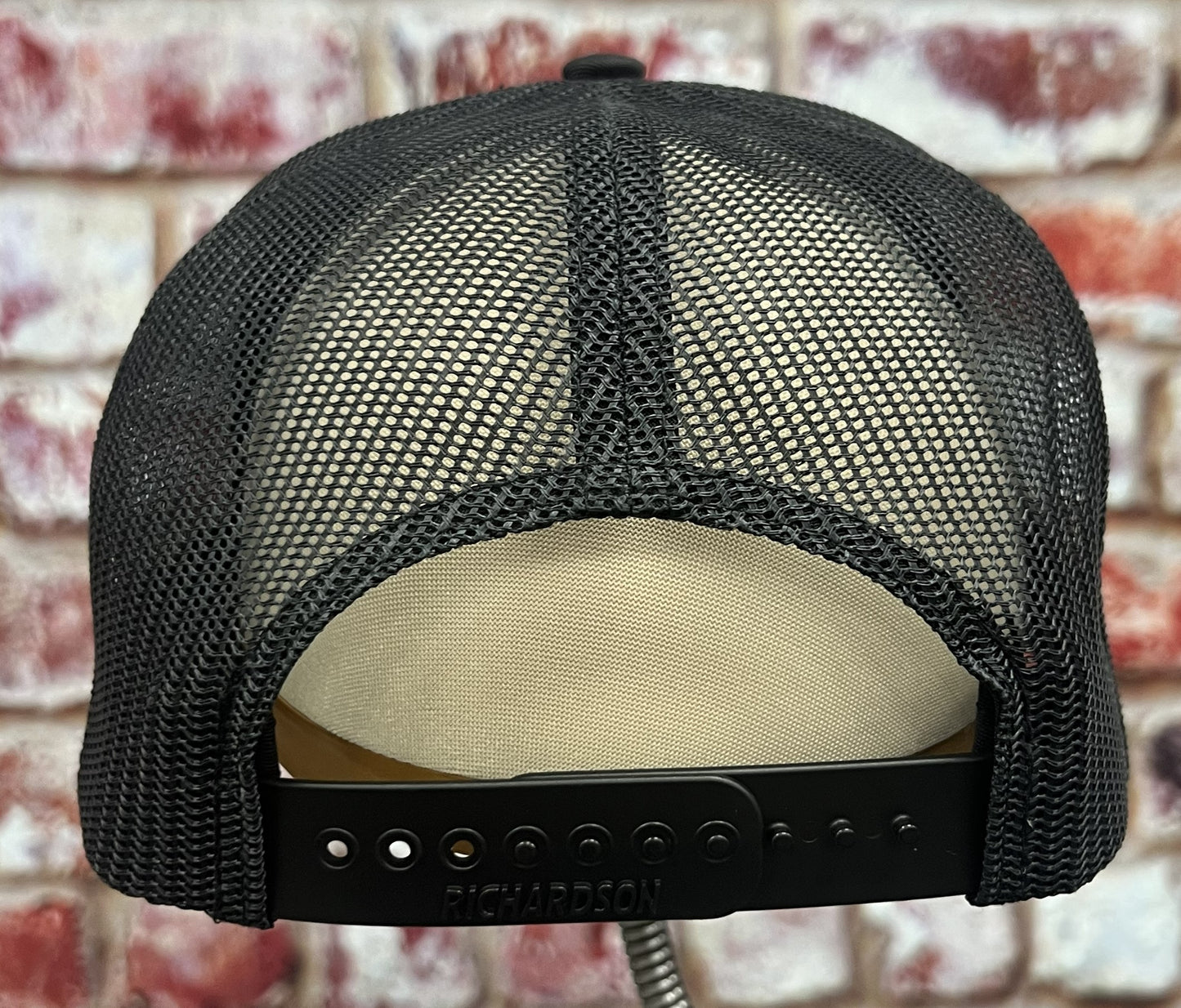 Richardson 112 Black on Black FREEDOM 3D Puff Hat