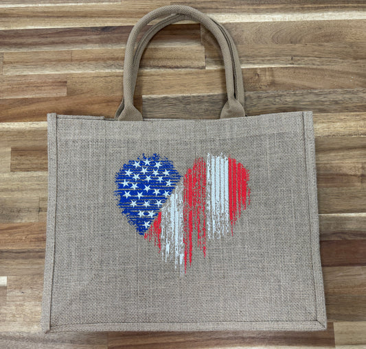 Canvas Beach Tote